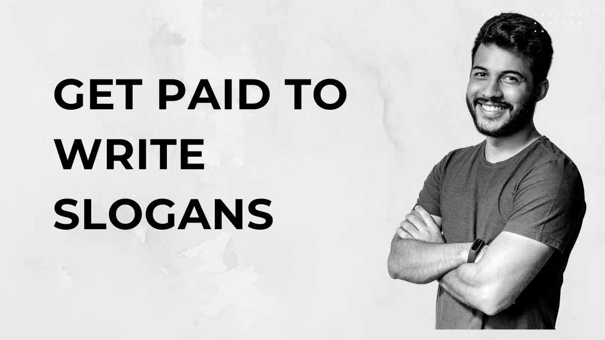 Get paid to write slogans