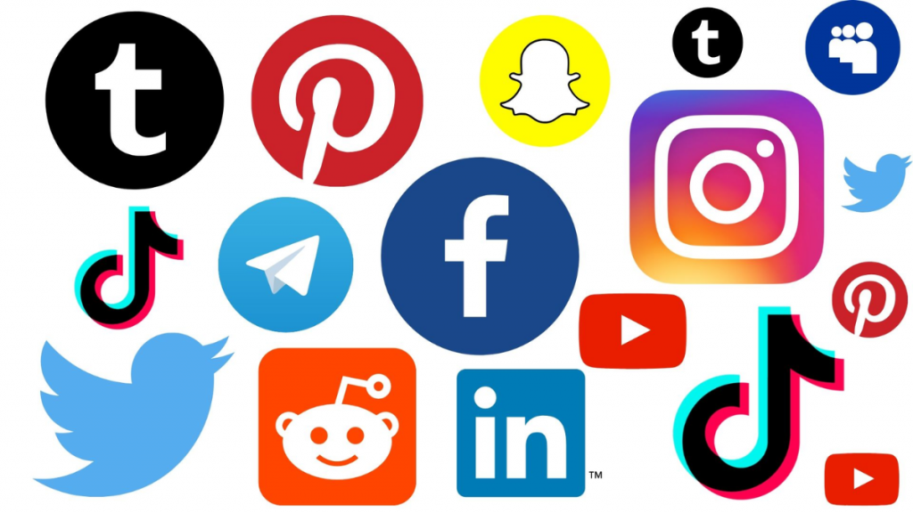 Image of social media platforms