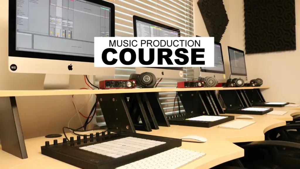 Image of music production courses