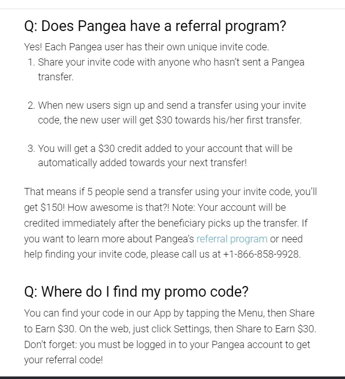 $30 Pangea Referral Bonus