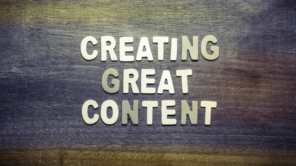 Image Of Creating Quality Content