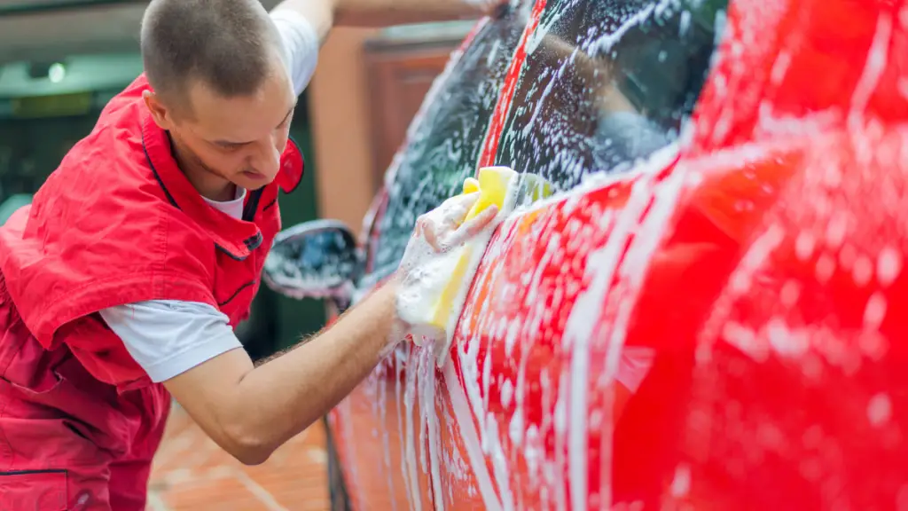 Image Of Car Washing