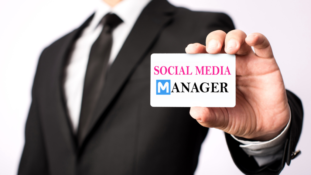 Image Of Social Media Manager