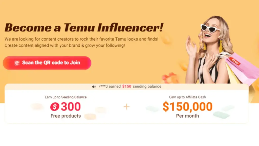 Temu Influencer Program