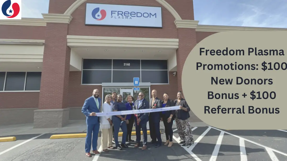 Freedom Plasma Promotions