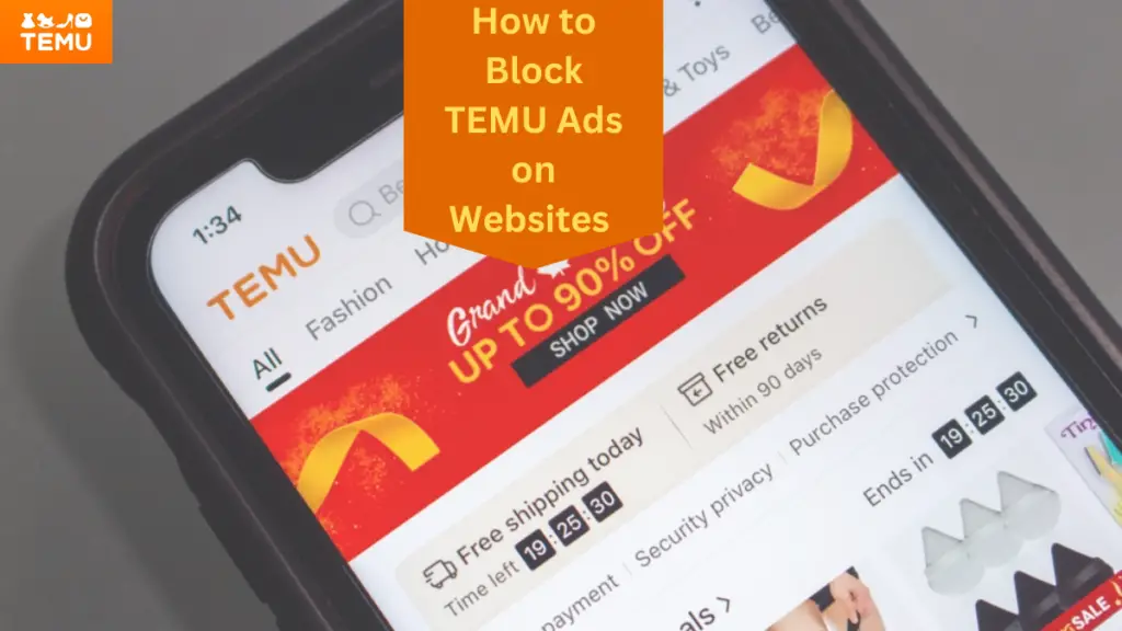 How to Block TEMU Ads on Websites and Social Media